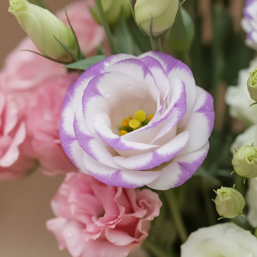 Mixed Colour Eustoma Seeds for Planting (Lisianthus) – Exotic Cut Flower Blooms