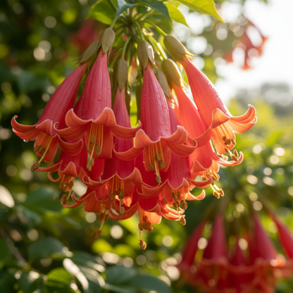 Red Angel’s Trumpet Flower Seeds - Brugmansia Sanguinea