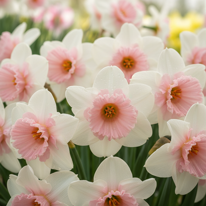 Daffodils Flower Seeds - Pink White Daffodil Flower Seeds for Garden