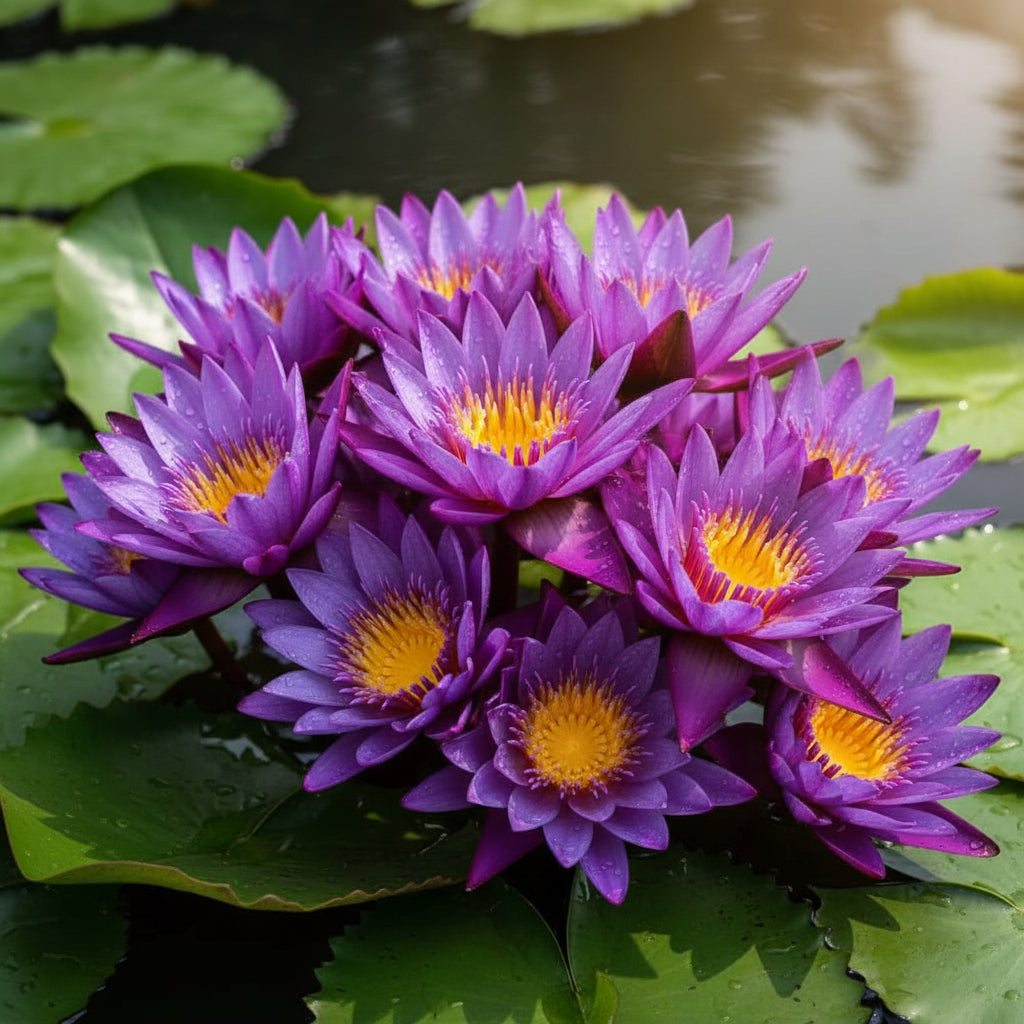 Purple Lotus Flower Seeds for Planting – Stunning Aquatic Blooms