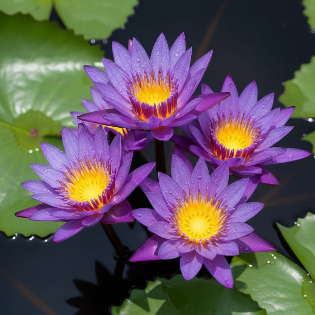 Purple Lotus Flower Seeds for Planting – Stunning Aquatic Blooms
