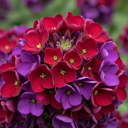 Wallflower Purple Red Flower Seeds – Stunning Fragrant Biennial Blooms