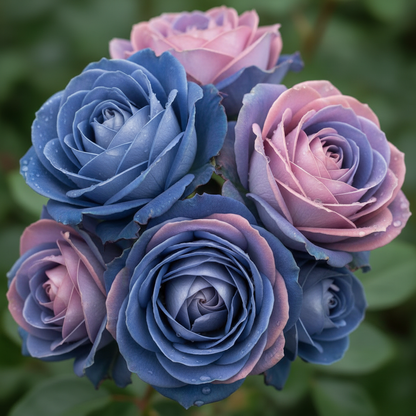 Rare Blue Pink Rose Seeds for Planting