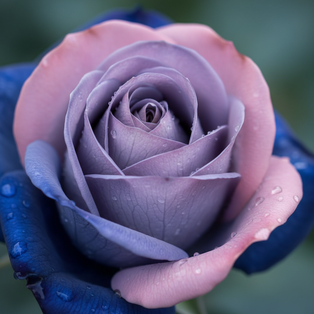 Rare Blue Pink Rose Seeds for Planting