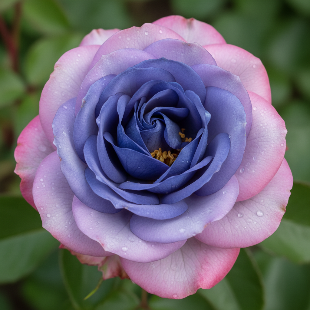 Rare Blue Pink Rose Seeds for Planting