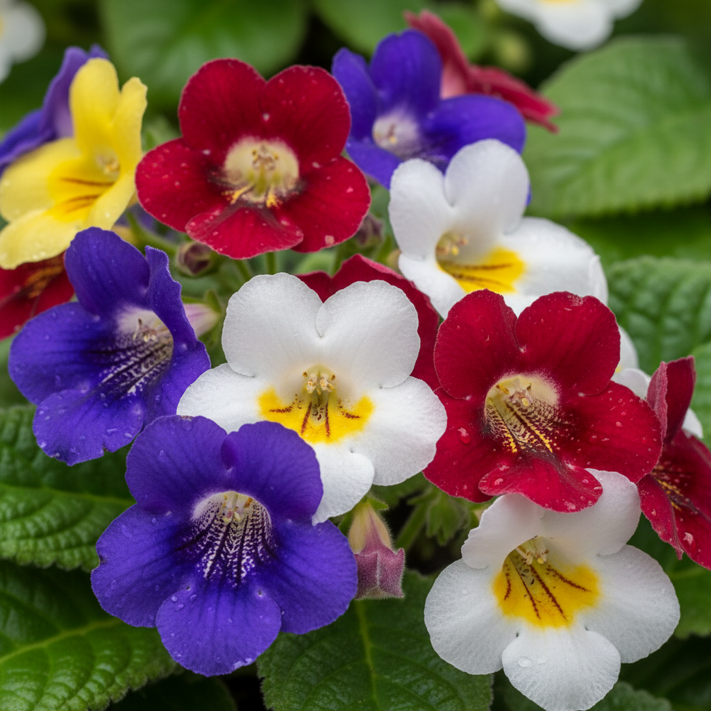 Streptocarpus Flower Seeds – Exotic Blooming Ornamental Plant