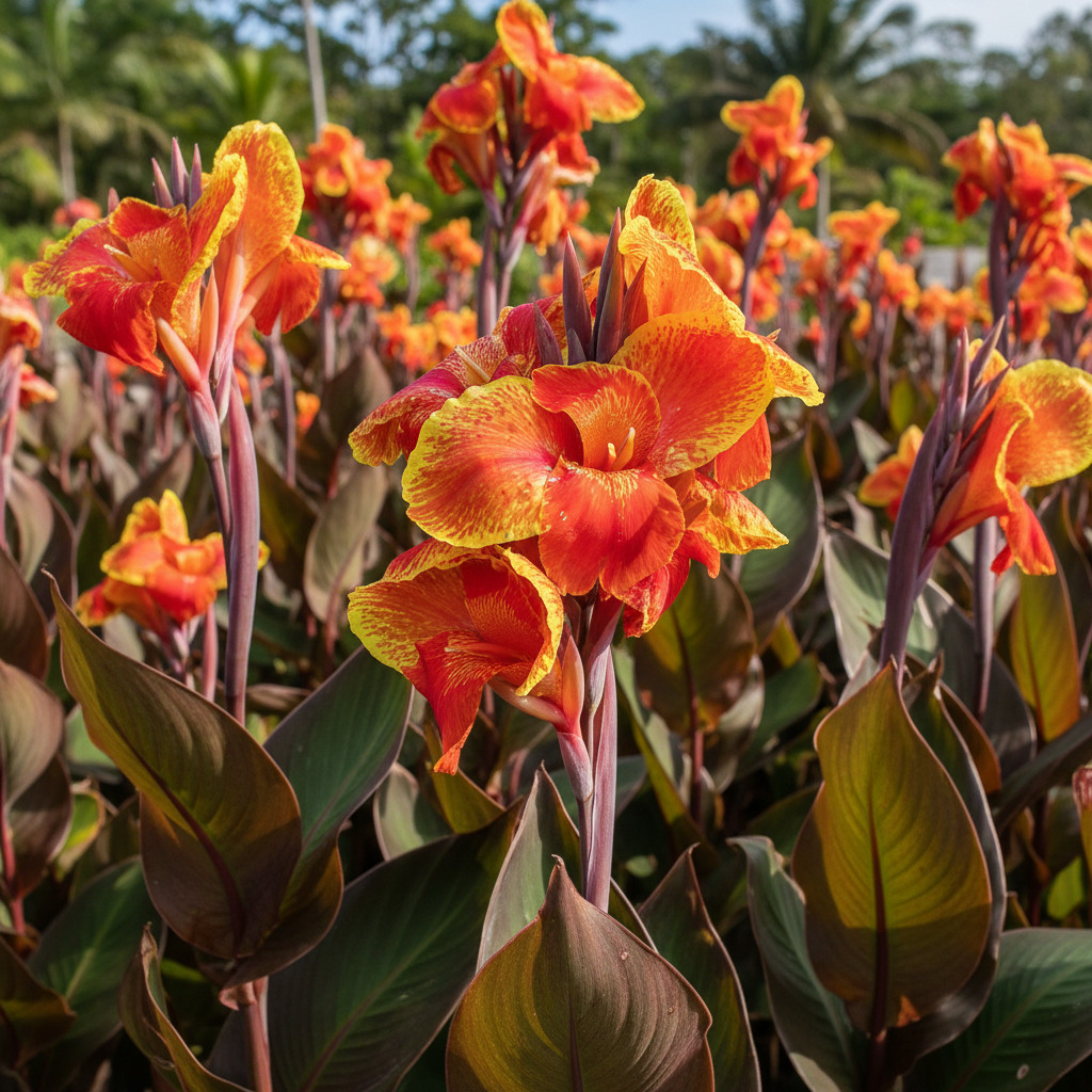 Canna tuerckheimii Flower Seeds for Garden Planting