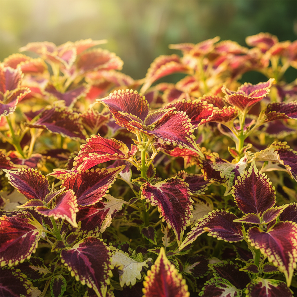 Beautiful Coleus Flower Seeds - Coleus Foliage Seeds for Garden