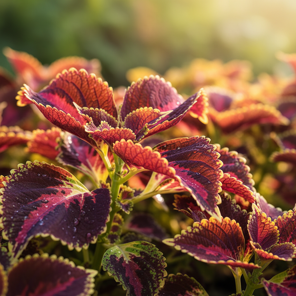 Beautiful Coleus Flower Seeds - Coleus Foliage Seeds for Garden