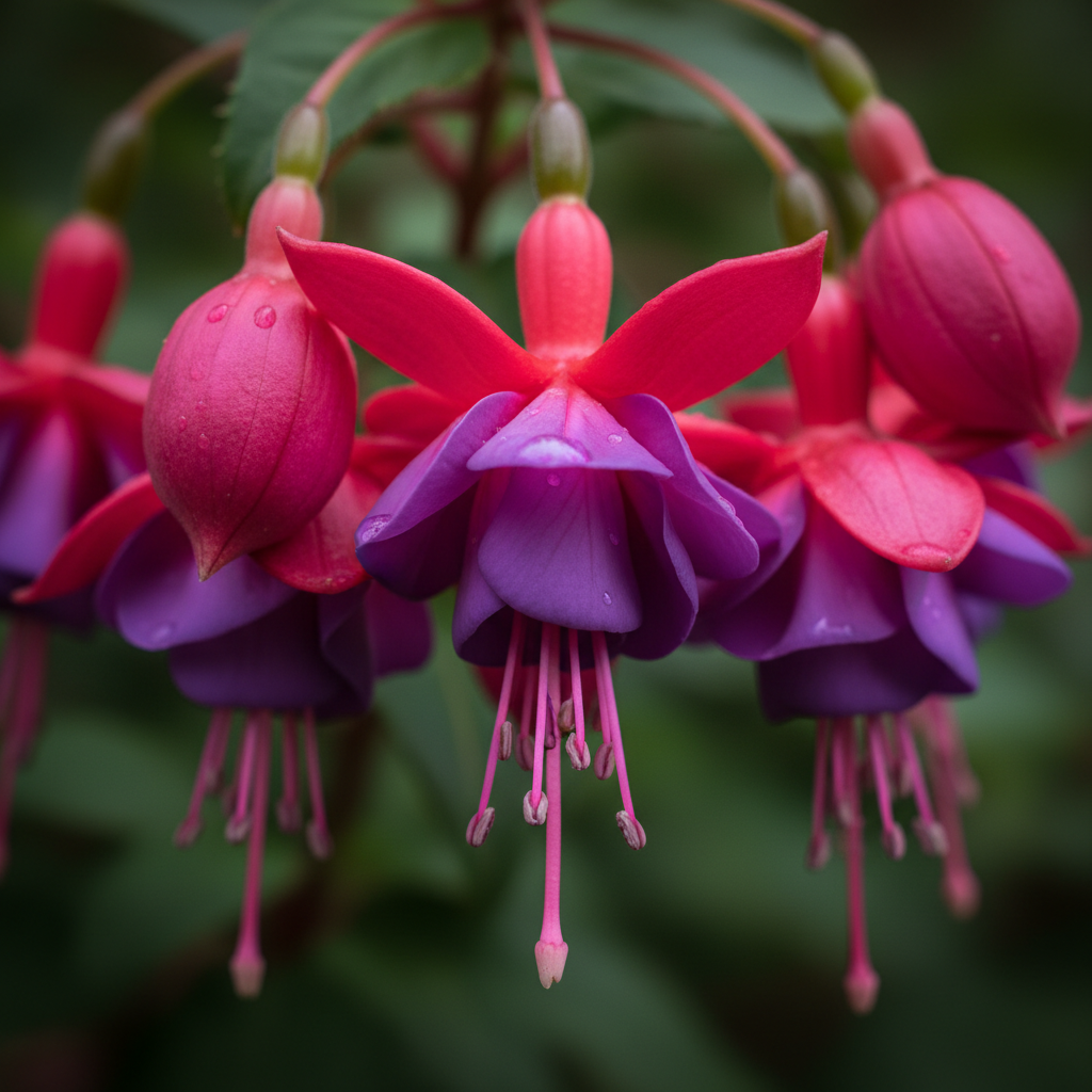 Fuchsia Magellanica Flower Seeds - Fuchsia Flower Seeds for Garden