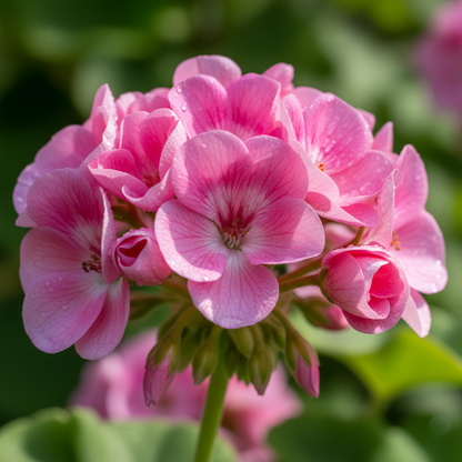 Pink Hollyhock Flower Seeds - Hollyhock Flower Seeds for Garden