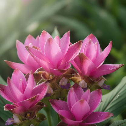 Urcuma Pink Color Flower Seeds for Garden Planting