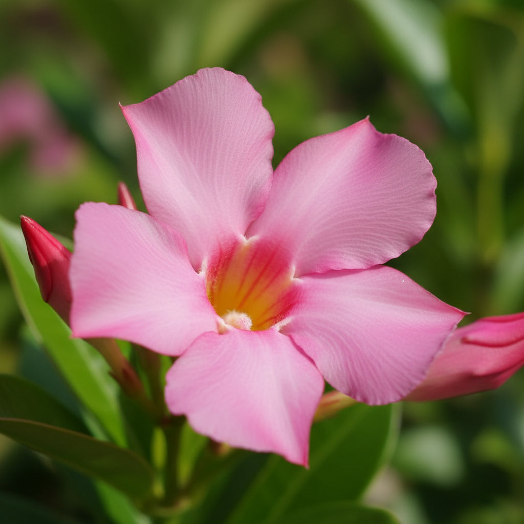 Pink Mandevilla Vine Flower Seeds for Planting