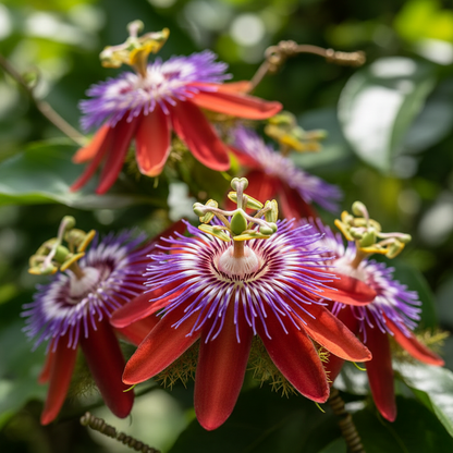 Giant Granadilla Red Passion Flower Vine Seeds - Passion Flower Seeds for Garden