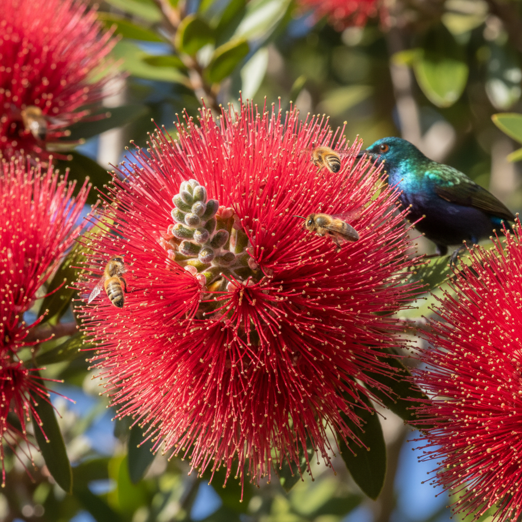 Pohutukawa Flower Seeds – New Zealand Christmas Tree for Planting