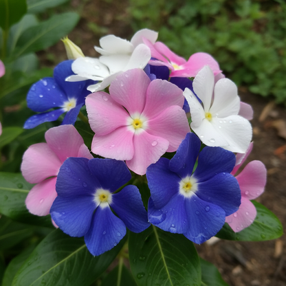 Vinca Pacifica XP Mix Flower Seeds - Vinca Flower Seeds for Garden