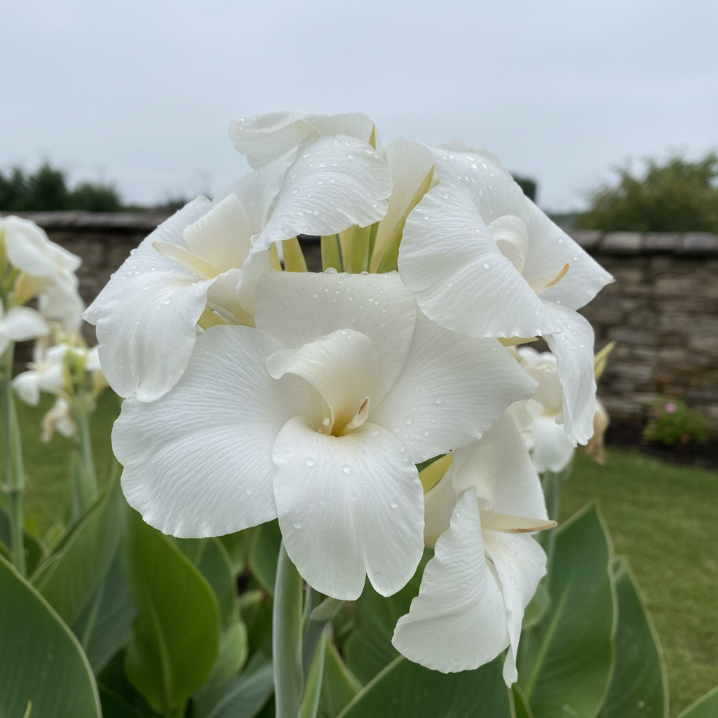 Premium White Canna Flower Seeds for Planting