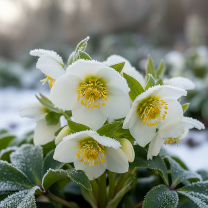 Christmas Rose Seeds - Helleborus Niger Flower Seeds for Garden