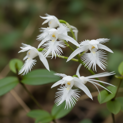White Egret Orchid Seeds for Planting