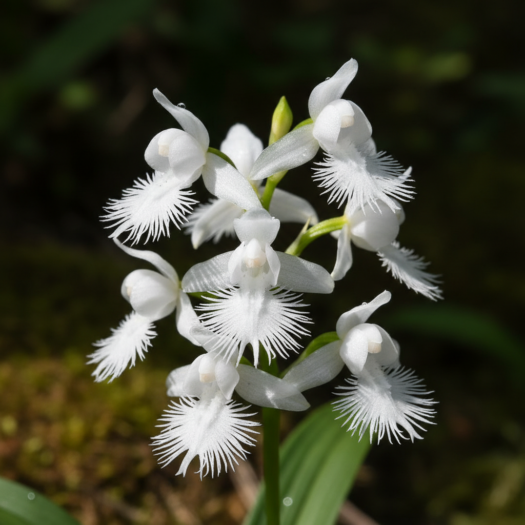 White Egret Orchid Seeds for Planting