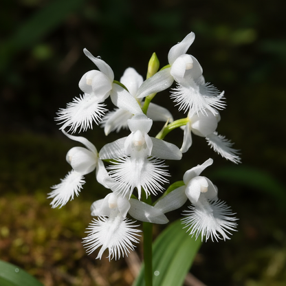 White Egret Orchid Seeds for Planting