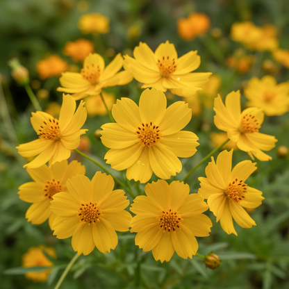 Cosmos Yellow Flower Seeds - Yellow Cosmos Flower Seeds for Garden