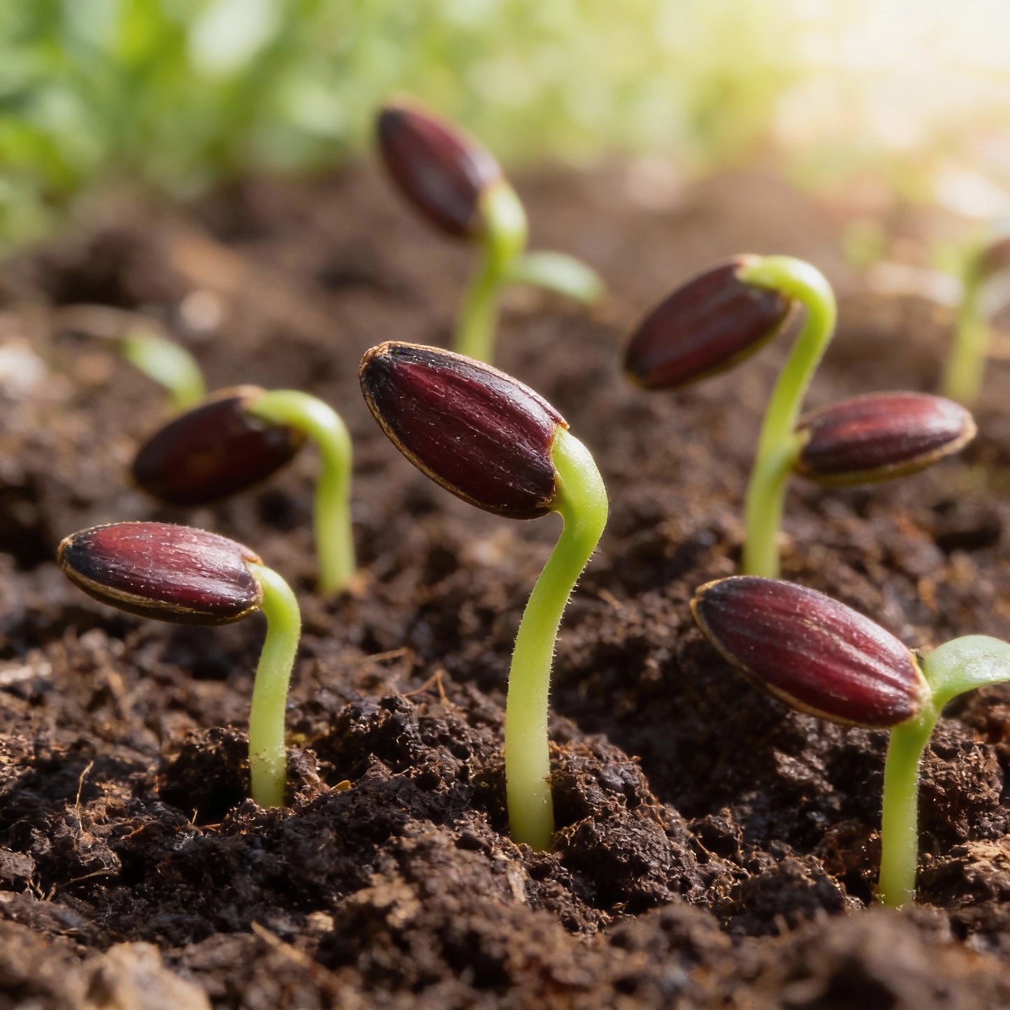 Burgundy with Black Center Sunflower Seeds for Garden Planting
