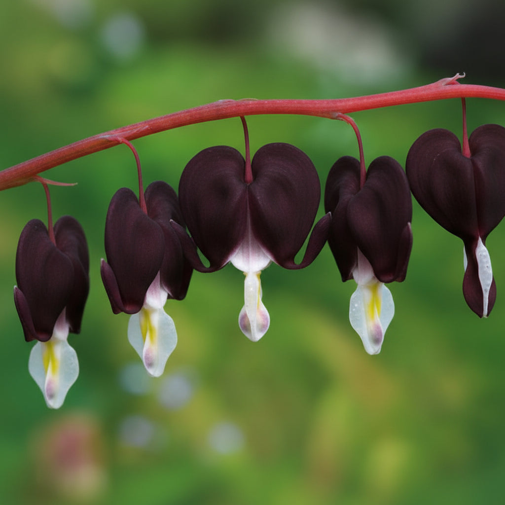 Black Bleeding Heart Flower Seeds for Planting – Perennial Shade Blooms