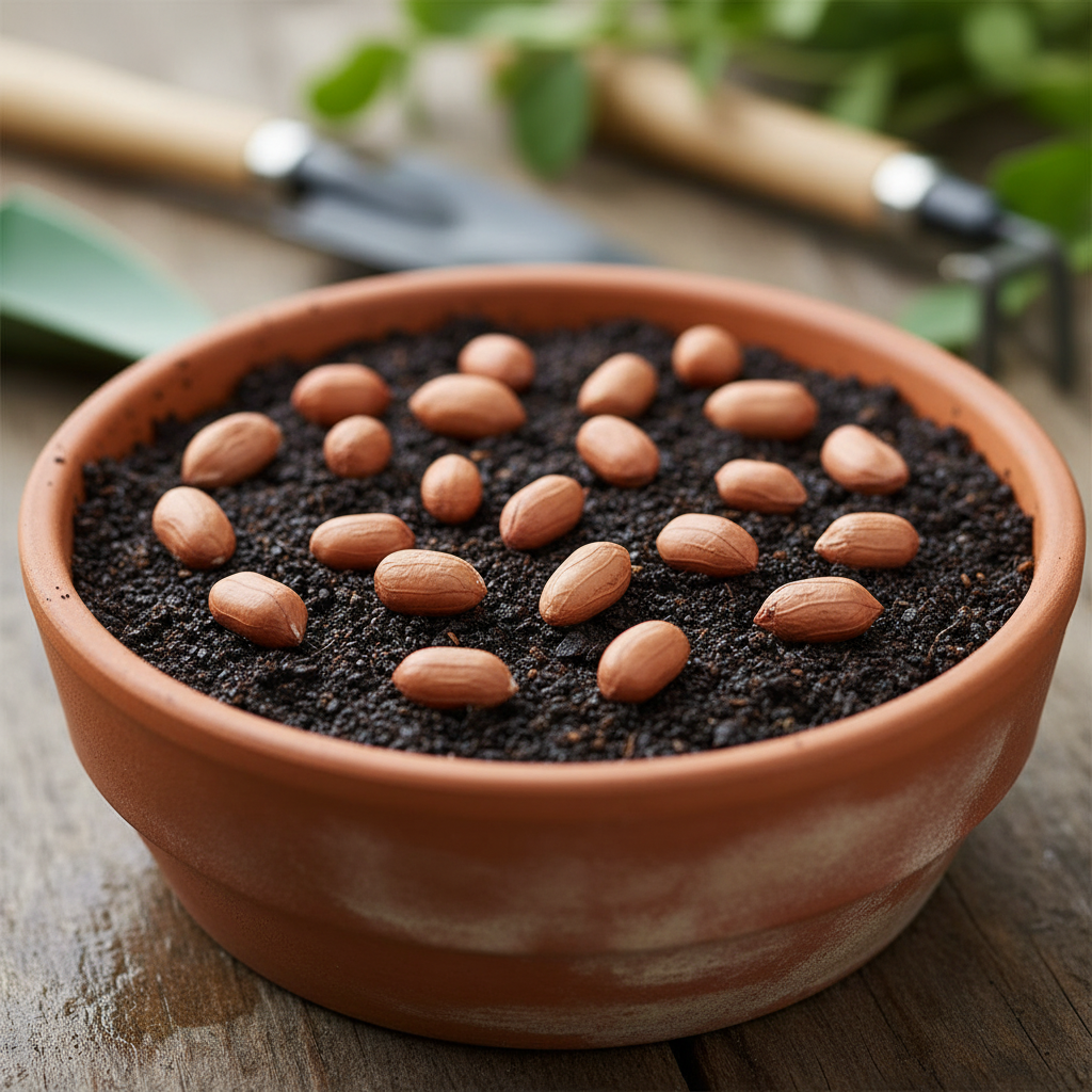 Peanut Seeds – Virginia Jumbo Non-GMO Fresh Garden Seeds (100 pcs)