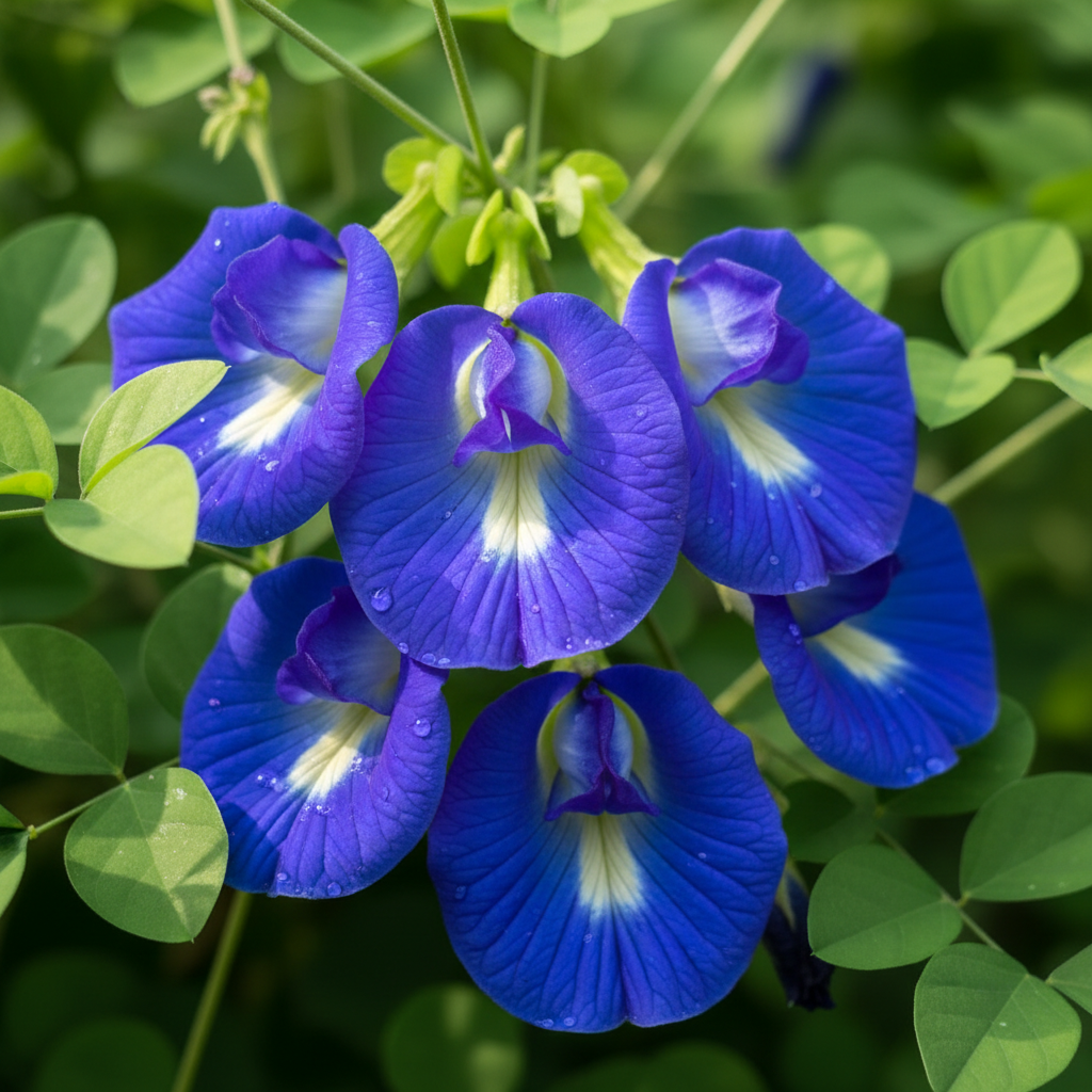 Clitoria Butterfly Pea Flower Seeds for Garden Planting