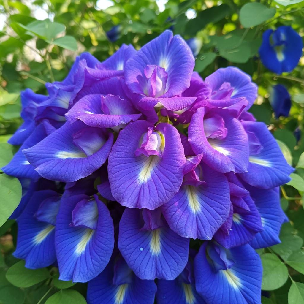 Clitoria Butterfly Pea Flower Seeds for Garden Planting