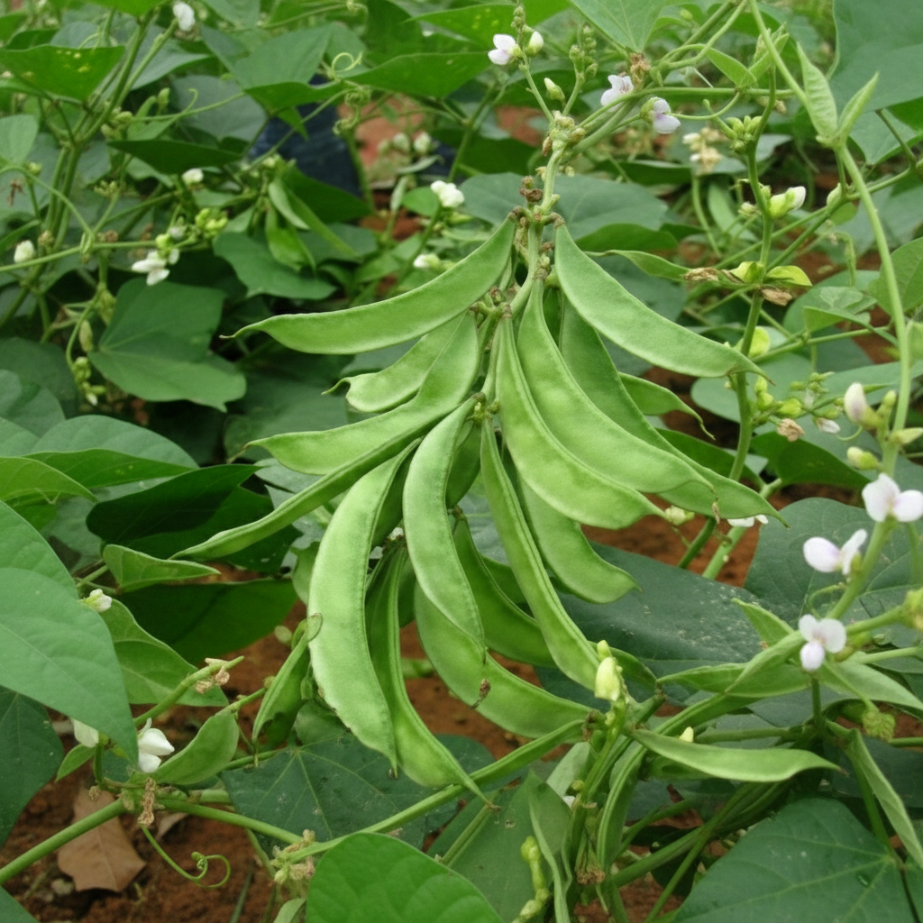 Dolichos Bush (Chettu Chikkudu) Vegetable Seeds – Fast-Growing, Nutritious & Ideal for Home Gardens