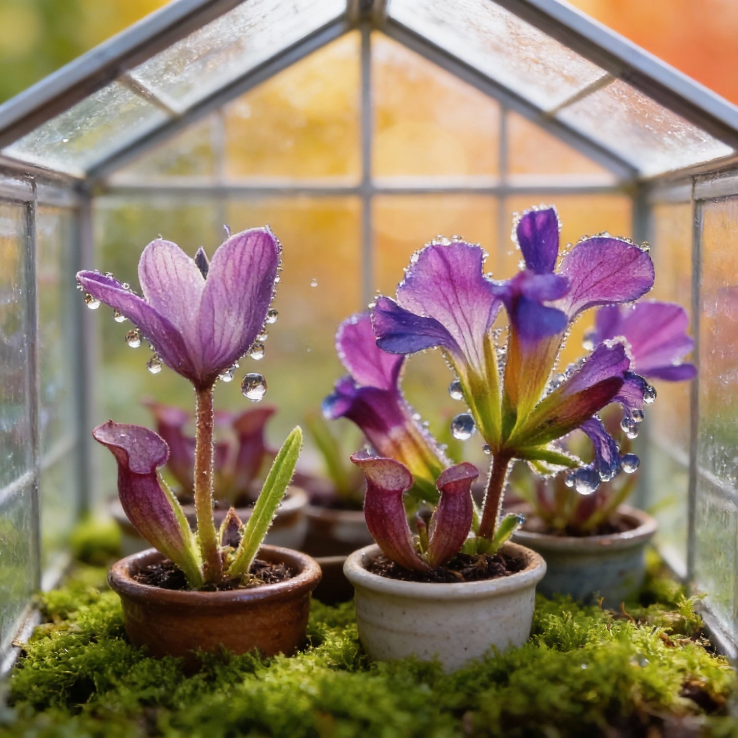 Purple Butterwort Flower Seeds for Planting