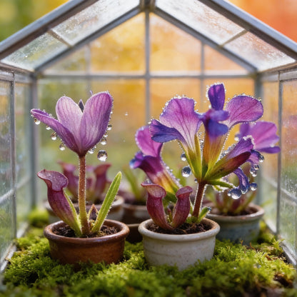 Purple Butterwort Flower Seeds for Planting