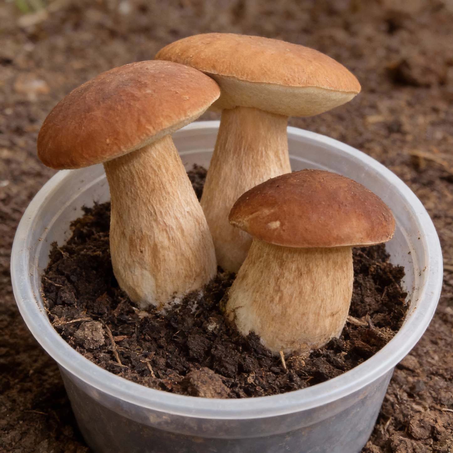 Mushroom King Bolete Mycelium Spawn Dried Spores Kit