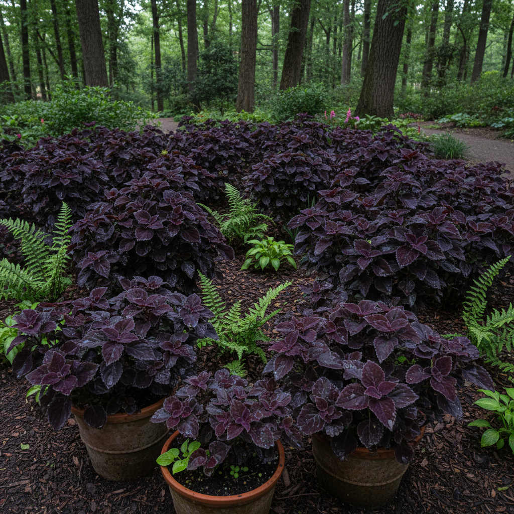 Black Dragon Coleus Seeds – Ornamental Foliage for Planting