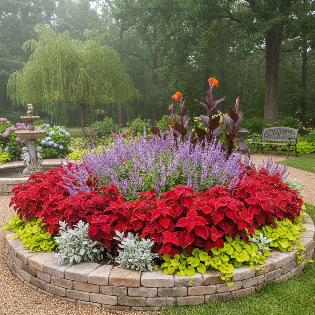 Coleus Heirloom Seeds – Deep Crimson & Rich Red Foliage