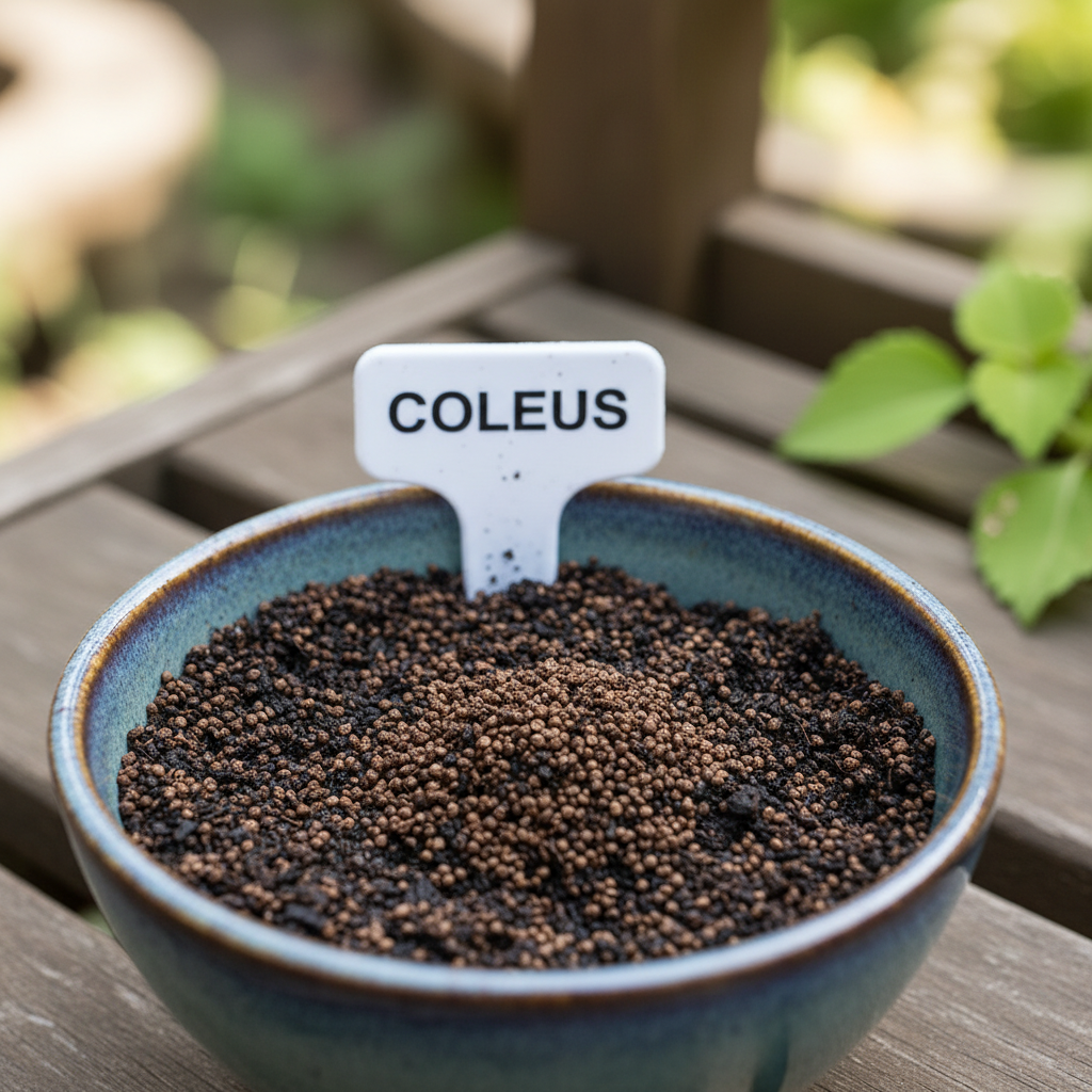 Black Dragon Coleus Seeds – Ornamental Foliage for Planting