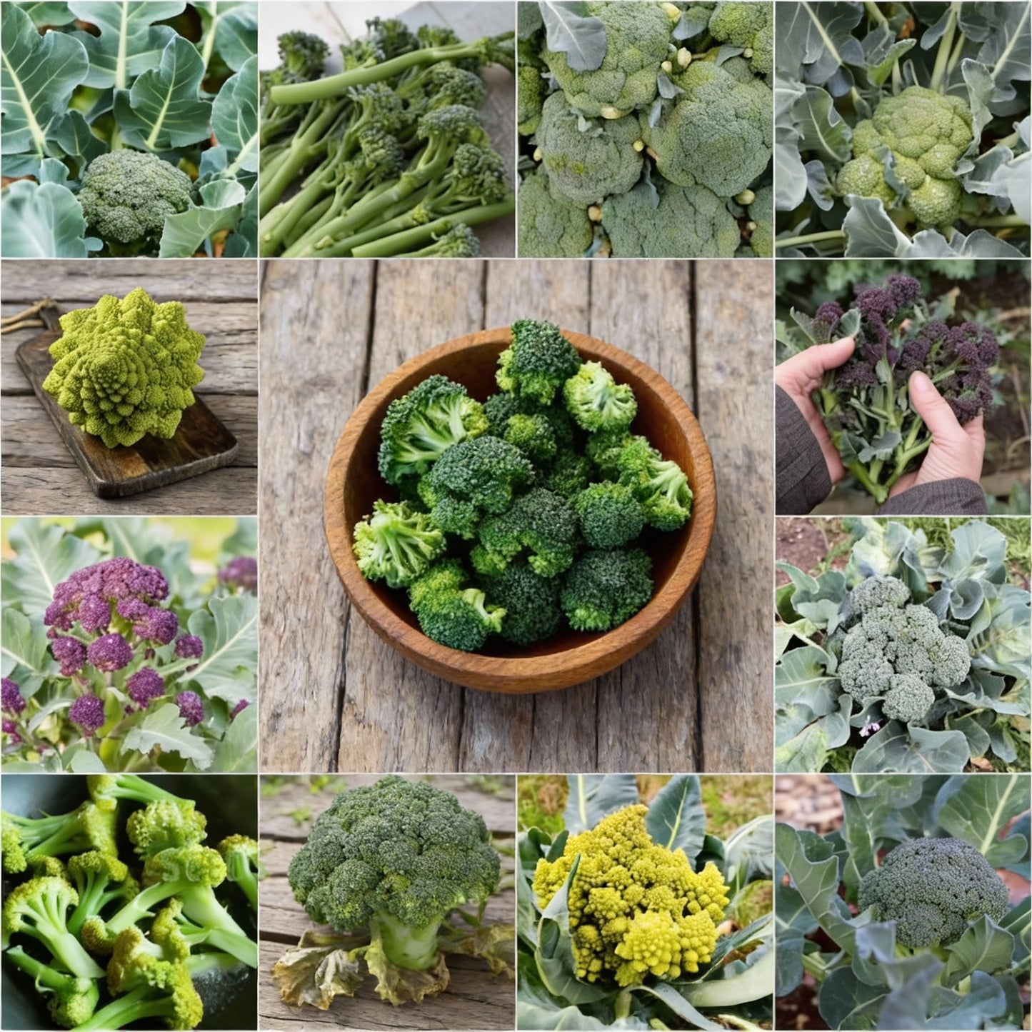 Broccoli Heirloom Mix Vegetable Seeds