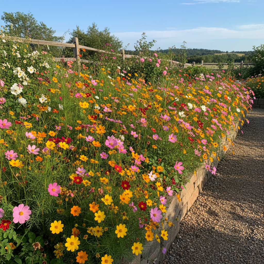 Single Flowered Mix Seeds for Garden Planting