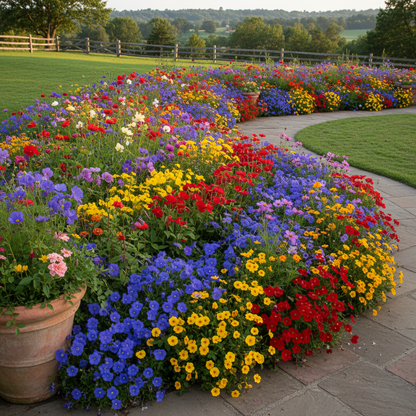 Single Flowered Mix Seeds for Garden Planting