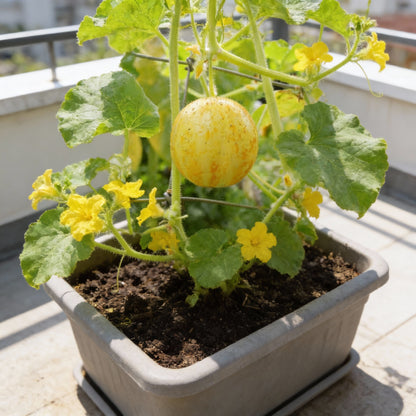 Cucumber Crystal Lemon Seeds Heirloom Round Yellow Salad Variety