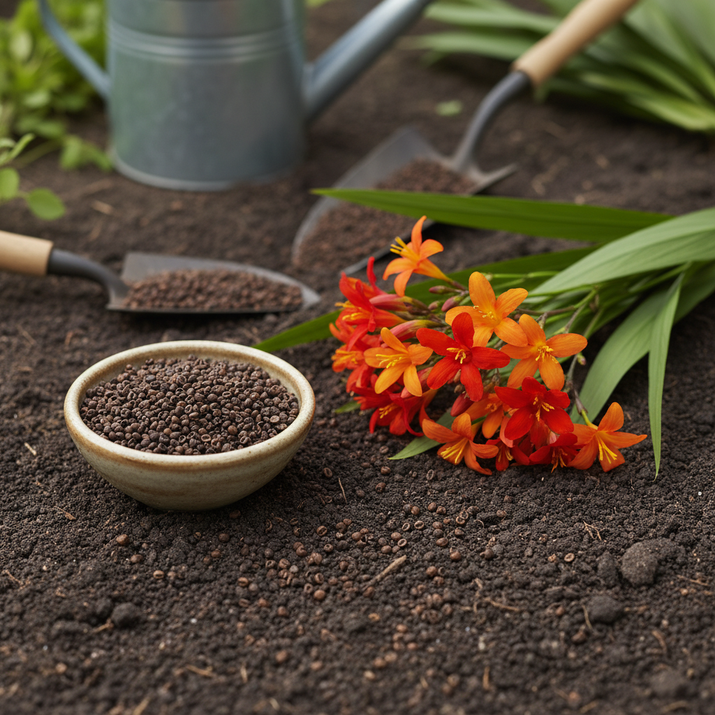 Crocosmia Montbretia Flower Seeds for Garden Planting