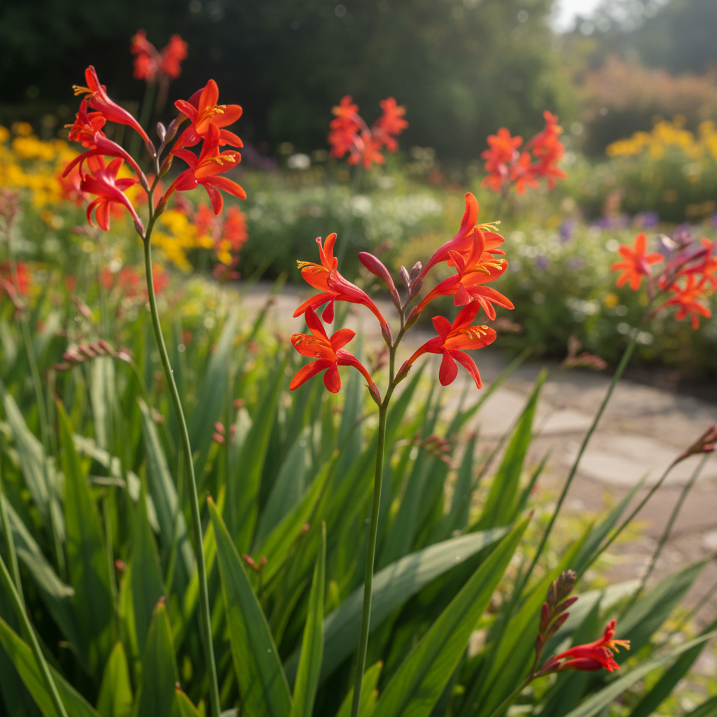 Crocosmia Red Flower Seeds - Crocosmia Flower Seeds for Garden