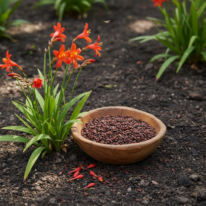 Crocosmia Red Flower Seeds - Crocosmia Flower Seeds for Garden