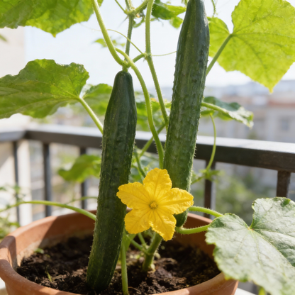 Long Green Improved Cucumber Seeds – Heirloom, High Yield, Crisp & Delicious