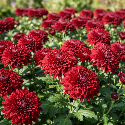 Dark Red Chrysanthemum Flower Seeds for Planting