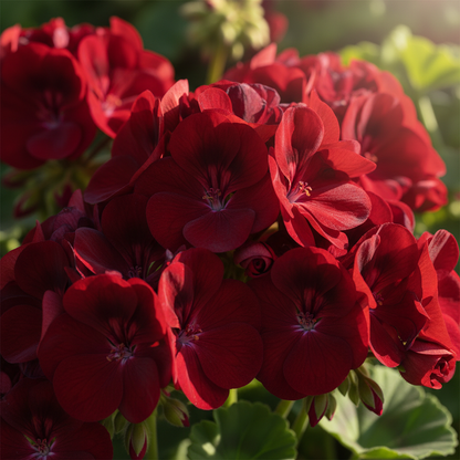Nema Dark Red Geranium Seeds for Planting