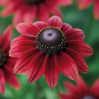 Rudbeckia Hirta Cherry Brandy Seeds - Black Eyed Susan Flower Seeds for Garden