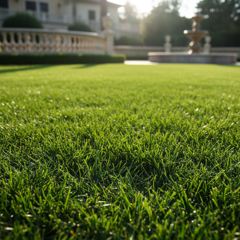 Swans Green American Evergreen Lawn Grass Seeds for Garden